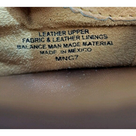 Born Moc Style Loafers Women's Brown Leather Lace Up Comfort Shoes Size 9.5M - Picture 9 of 9